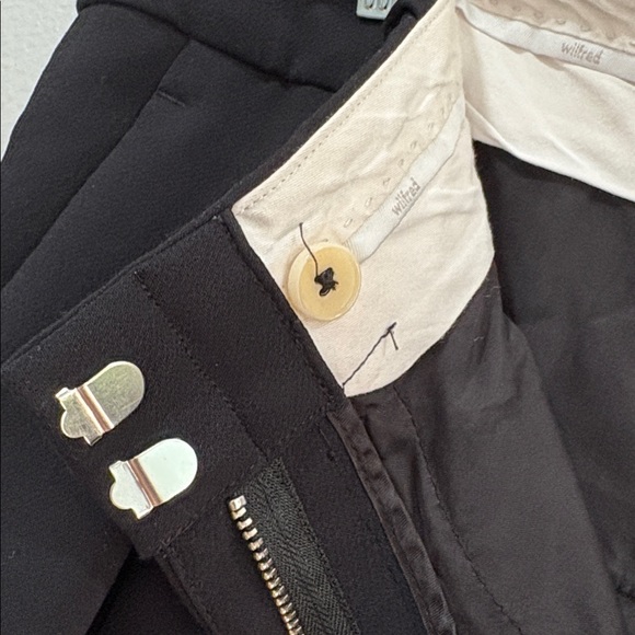 Aritzia Wilfred Black Wide Leg High Rise Pants, Size 16 - Picture 12 of 14